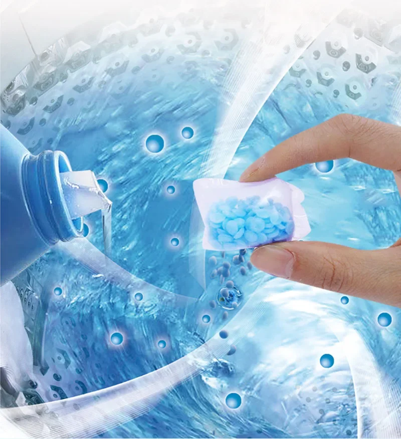 20/10pc Laundry Fragrance Beads Granule Water Soluble Softener Pods Laundry Scent Booster Aroma Boosting Clothes Aromatherapy laundry scent beads