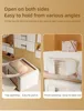 Fabric Foldable Storage Organizer Large Capacity Home Storage Box for Clothes Quilt Blanket Wardrobe Clothing Organizer 4