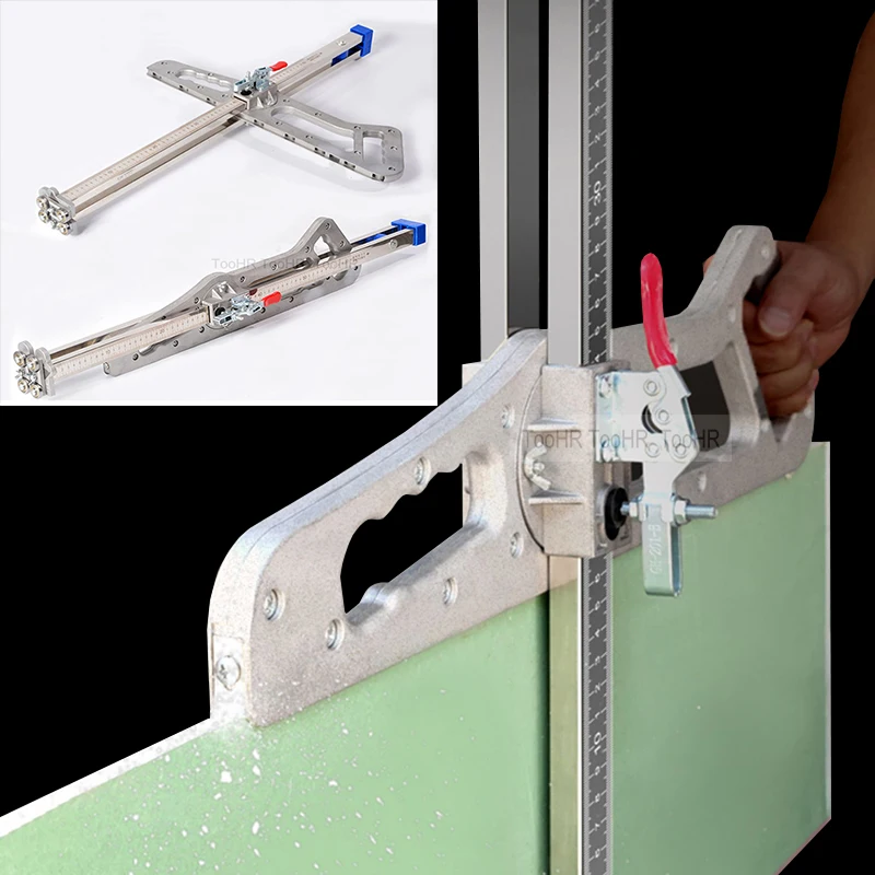 Manual Gypsum Board Cutting Tool Hand Push Drywall Cutting Artifact
