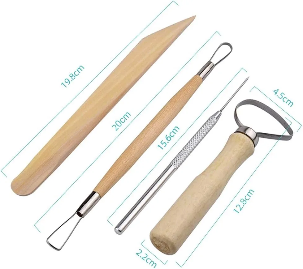 Polymer Clay Tools Pottery Tools Clay Sculpting Tools Pottery Sculpting Tools Clay Craft Tool 8Pcs/set