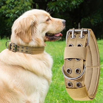 Military Tactical Dog Collar 1
