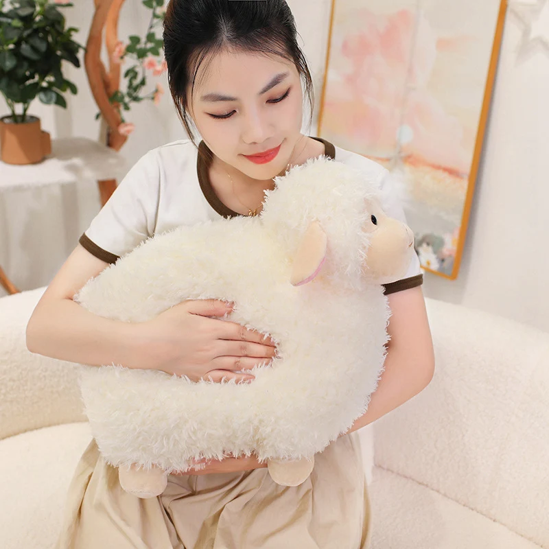 New 22/35cm Latest Dudu Sheep Doll Stuffed Plush Toy Handmade Doll Cartoon Anime Cute Pillow Children's Birthday Gift Fun Doll