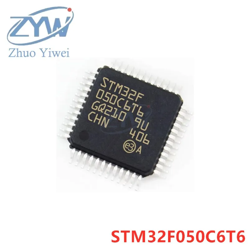 

STM32F050C6T6 LQFP-48 STM32F STM32F050 STM32F0C6T 48MHz 32KB ARM Cortex-M0 chip 32-bit microcontroller MCU New original