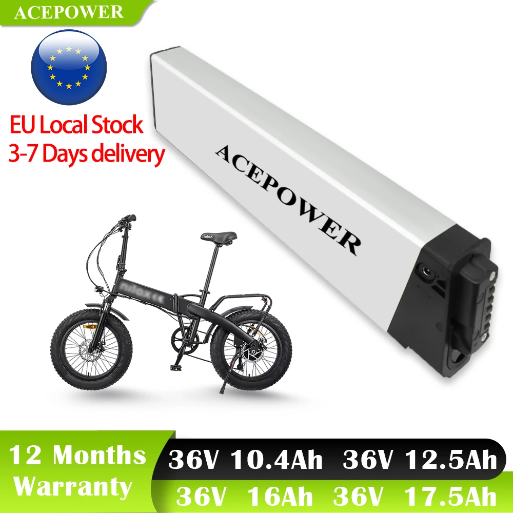 Cyrusher XF700 Nilox j4 折りたたみ式電動自転車用 36V 10.4Ah