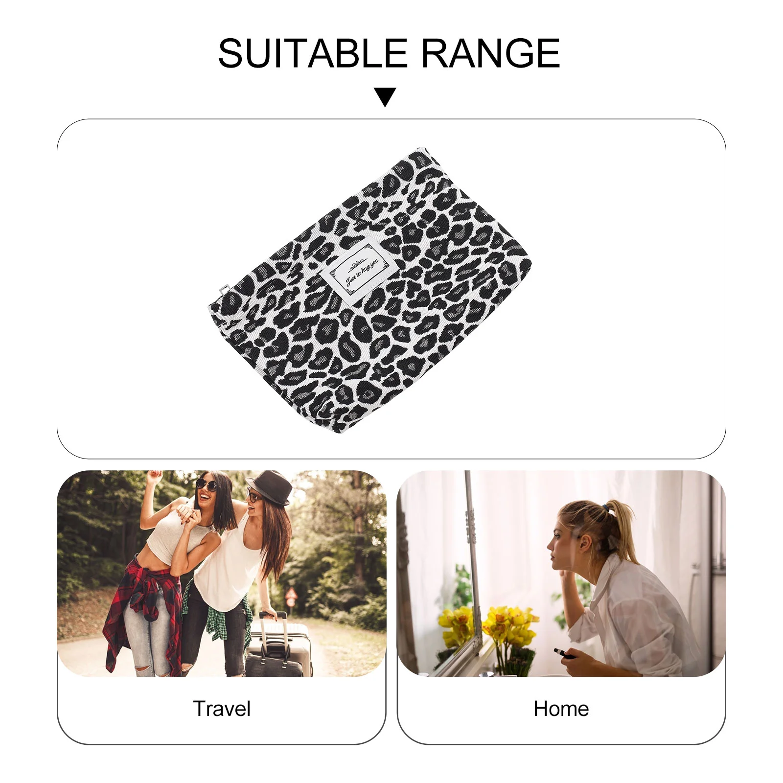 

Bag Wash Simple Toiletry Container Portable Travel Large Cosmetics Holding Waterproof Organizer Polyester Makeup for