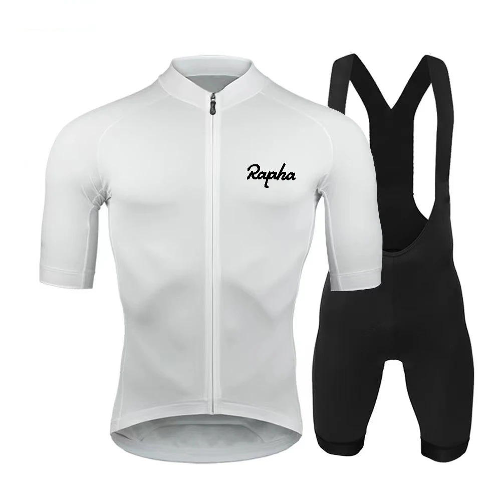 2023 New Summer Men's Short Sleeve Cycling Shorts Suspenders Set New Arrival Cycling Jersey Shirt Outdoor Cycling Clothing 5