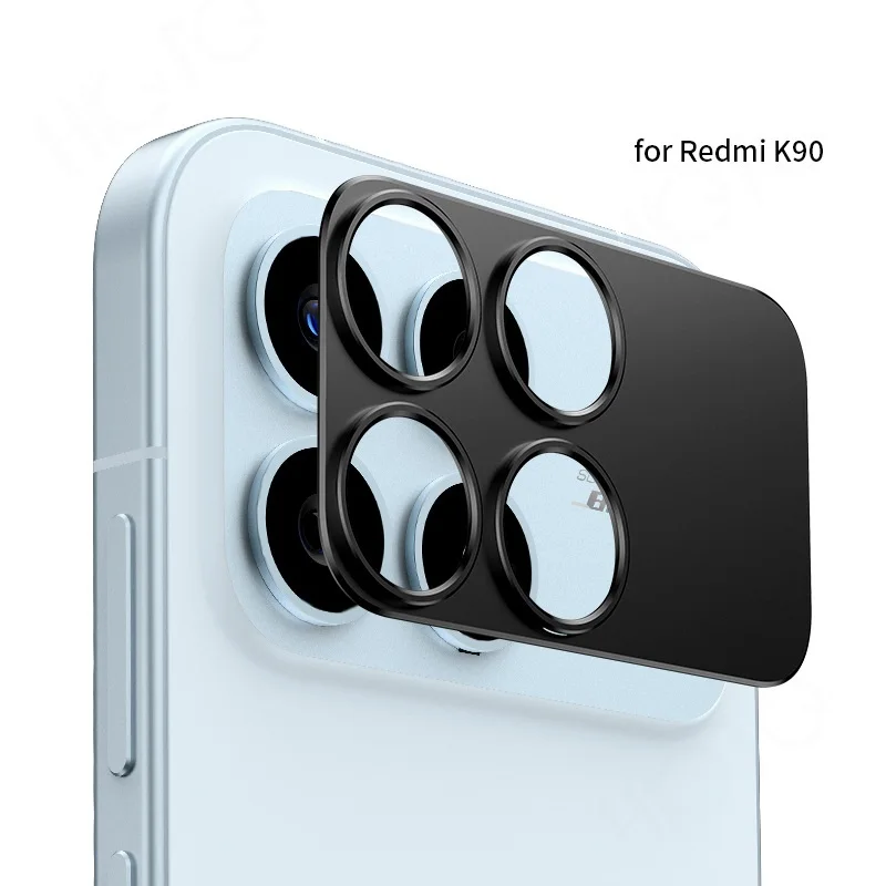 Redmi Camera Bezel Metal Lens Protector - Anti-Scratch Super Slim Cover Sticker