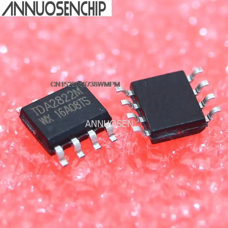 500 шт. новые и оригинальные SOP-8 TDA2822 SOP SMD Бесплатная доставка TDA2822M (art.: 7a6340ed1) - 7a6340ed1