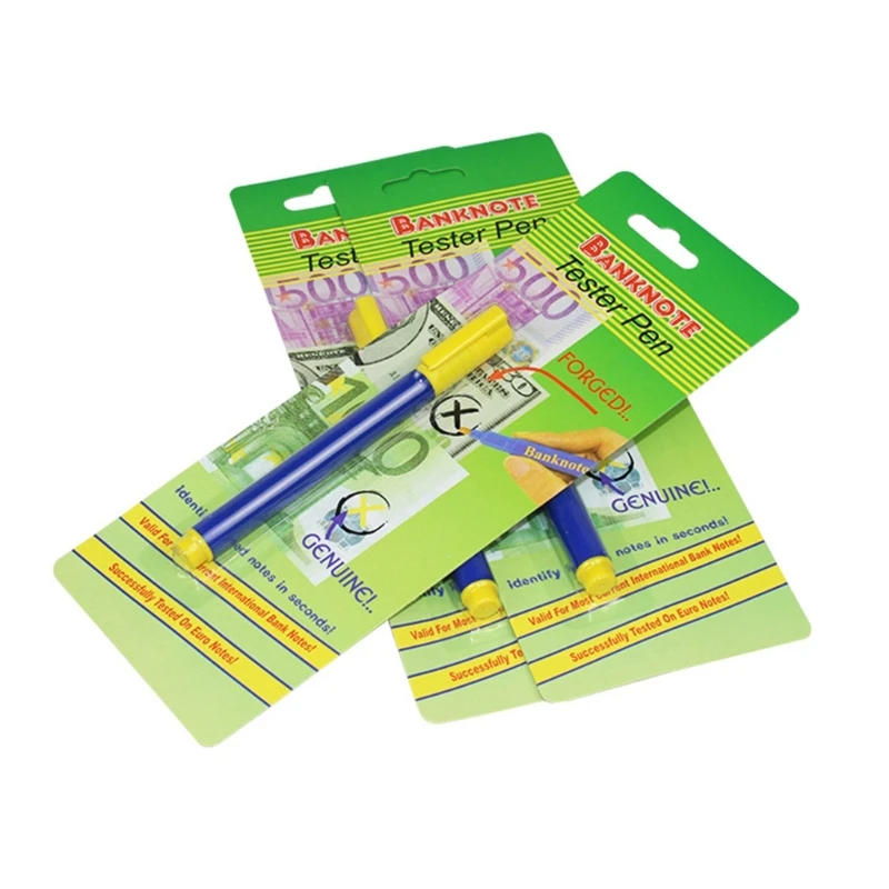 Money detector pen Fake Bill Money Checker Universal Ink Currency Tester Pen Mini Detector Counterfeit Bill Detector Portable Money Checker M4YD