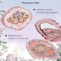 Flower Know Midsummer Fairytales Series 5 Color Relief Eyeshadow Matte Shimmer Delicate Eyeshadow Plate 2