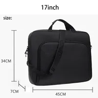 Sac pour ordinateur portable de bureau d'affaires 15.6/17 pouces, sac à bandoulière de grande capacité pour hommes, mallette de direction, offre spéciale 5