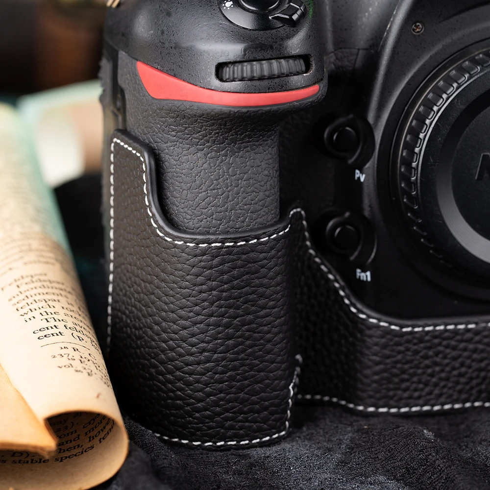 보호 케이스 D850 커버 가방 Nikon D850 케이스 가죽 카메라 가방  가죽 카메라 하프 케이스 사진 액세서리