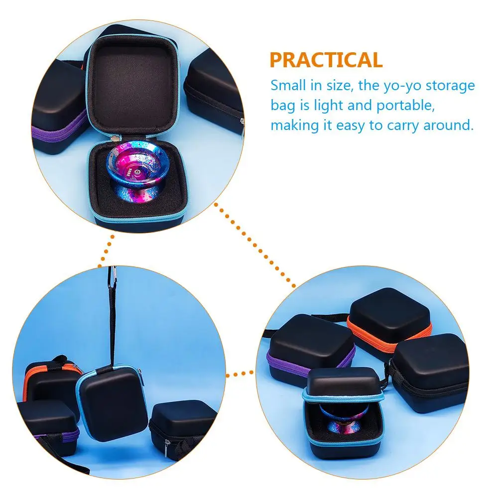 Yo Yo-yo Bag The Tote Yoyo Pouches Storage Ball Hard Cases for One Plastic Boxes