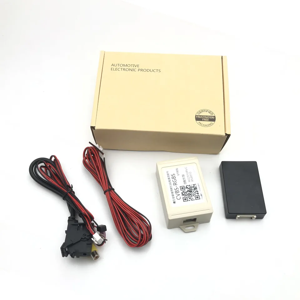 JIAYITIAN RGBS CVBS Adapter Kit Rückfahrkamera Zubehör RGB Konverter Adapter Für VW RCD510 RNS510 RNS315 Einheit CD-Player  34