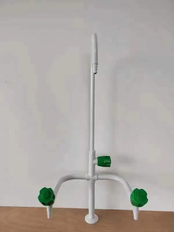(1SET)Laboratory Accessories Triple Outlet Lab Water Faucet Brass Tap