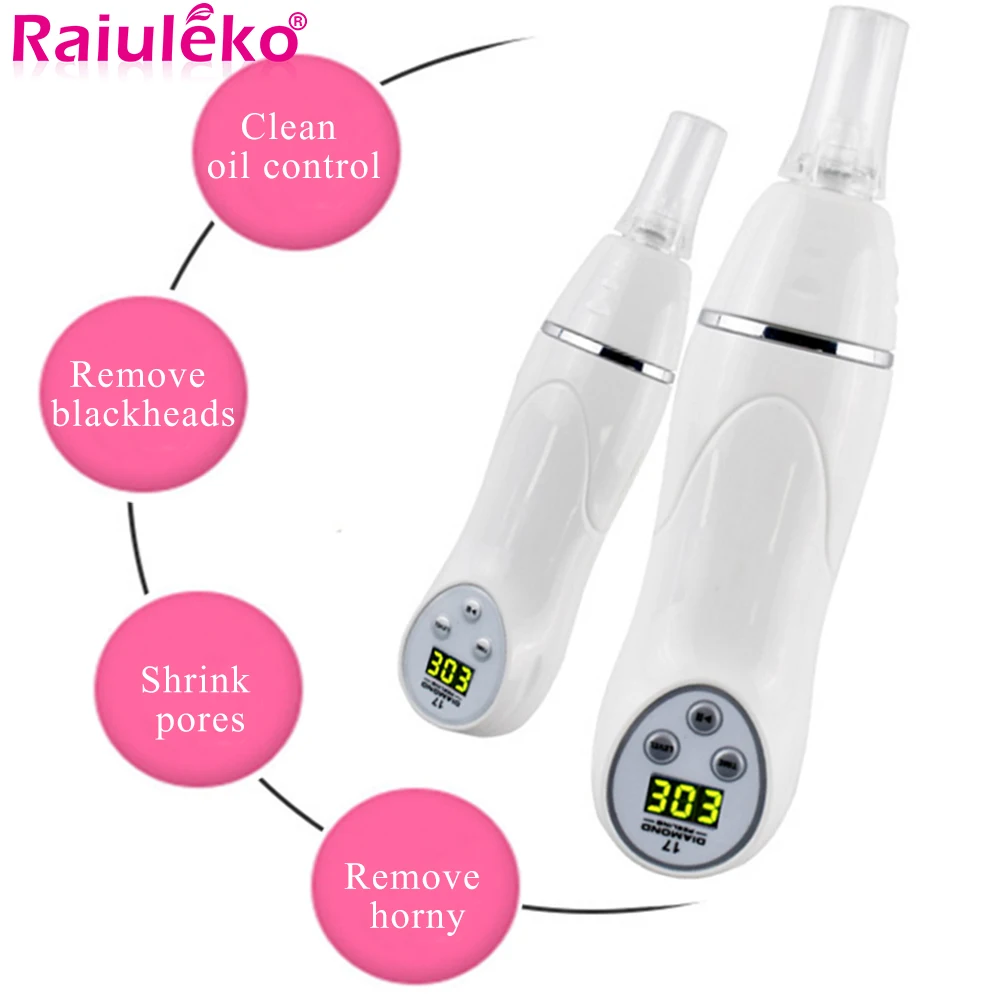 

Blackhead Removal Potable Facial Skin Care Beauty Device Skin Diamond Dermabrasion Removal Acne Pore Microdermabrasion