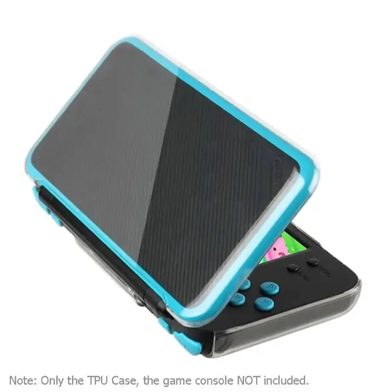 Gaming TPU Soft Shell Gamepad Transparent Protective Covers Housing Protection Skin Cover Case for Nintendo New 2DS XL LL
