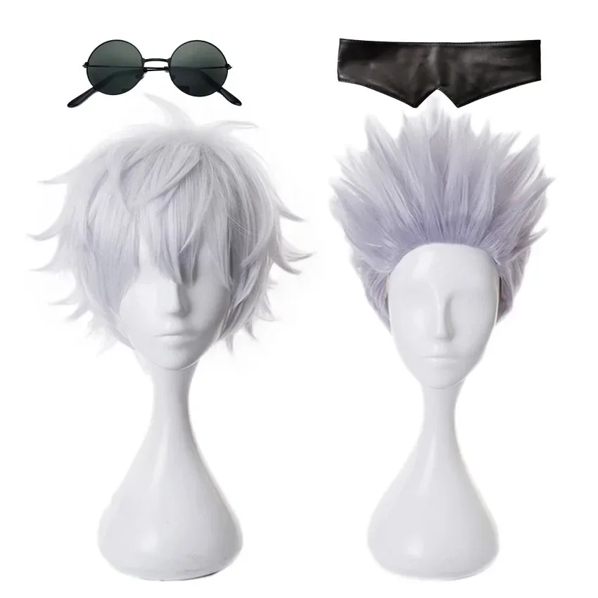 Gojo Satoru Cosplay Wigs Anime Jujutsu Kaisen Gojo Short Heat