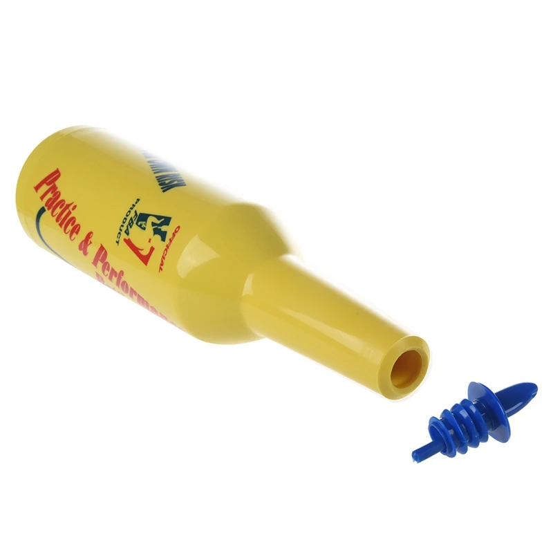 2X Flair Bartender Pratica Bar Pub Bottiglia Vino Cocktail Shaker-Giallo