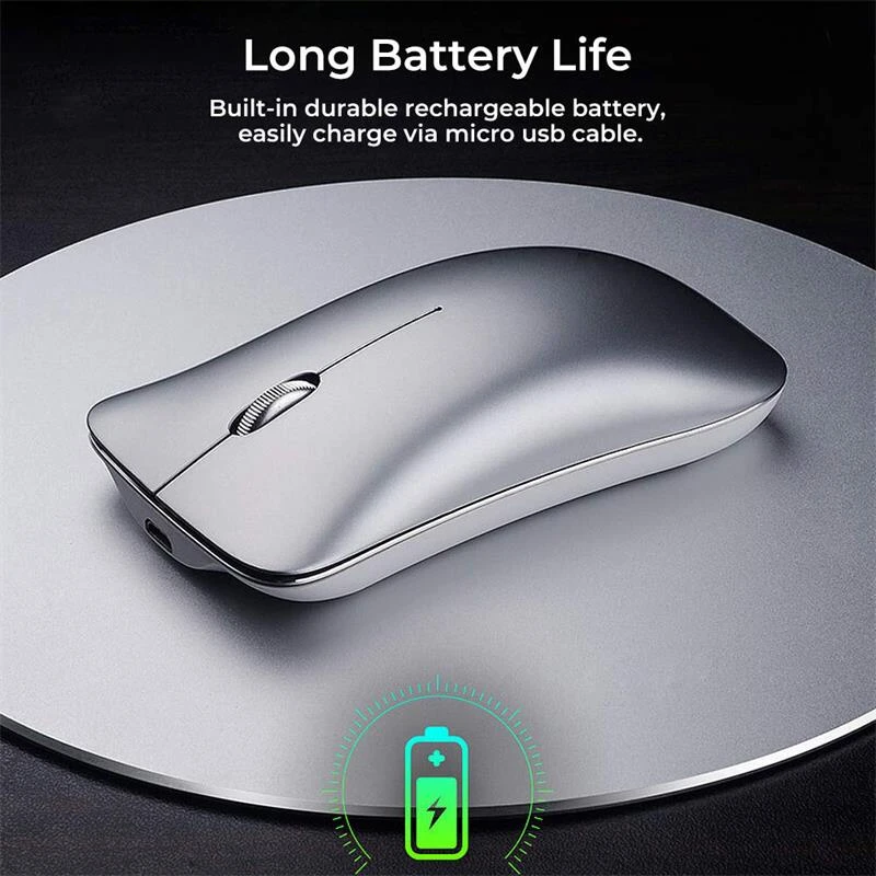 wired gaming mouse PM9 Aluminum Alloy Wireless Mouse Rechargeable Silent Computer Office Game Cute for MacBook Asus Lenovo Laptop Bluetooth Mouse best pc gaming mouse