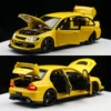 1/32 Mitsubishi Lancer EVO Final Edition JDM Racing Toy Car Model Diecast Metal Miniature Collection Gift For Children Boys 5