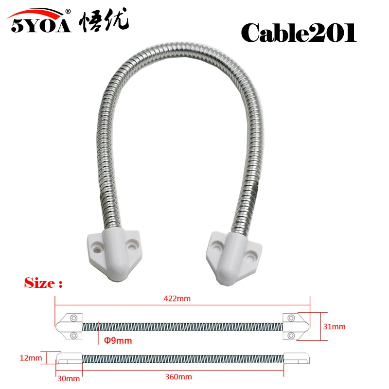 Stainless Steel Armored Door Loop for Access Control Systems