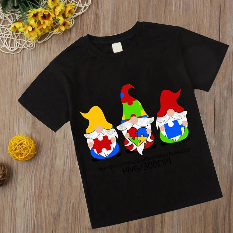 autism Boys T Shirt Short Sleeves Cotton Tops Girls Baby Children Clothing Summer Tshirt Dinosaur Tee Toddler Clothes 2-14 Years 4