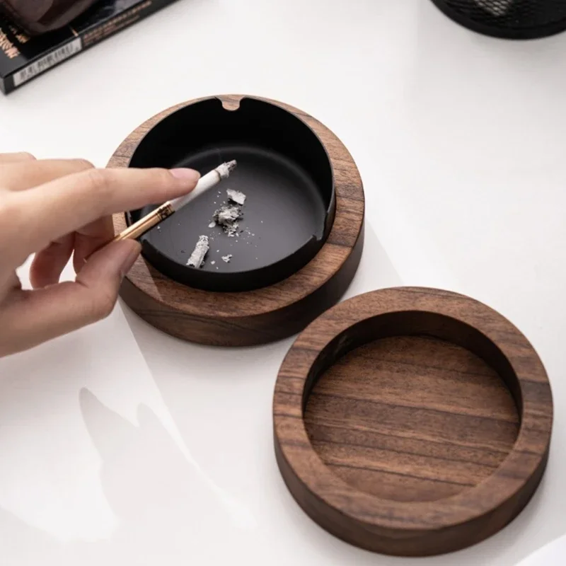 Wooden ashtray