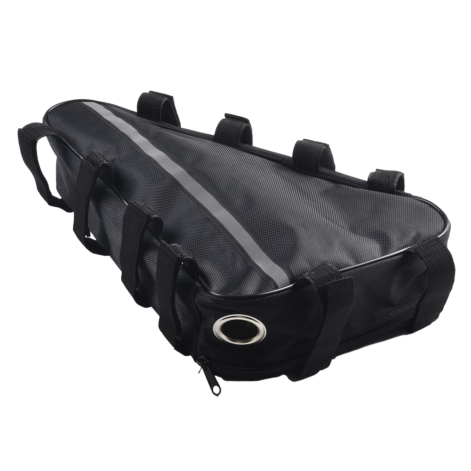 

Bike Li-Ion Case Bicycle Frame Bag Li Ion Battery Storage Bag for Electric Bicycles with Waterproof Oxford Cloth Material