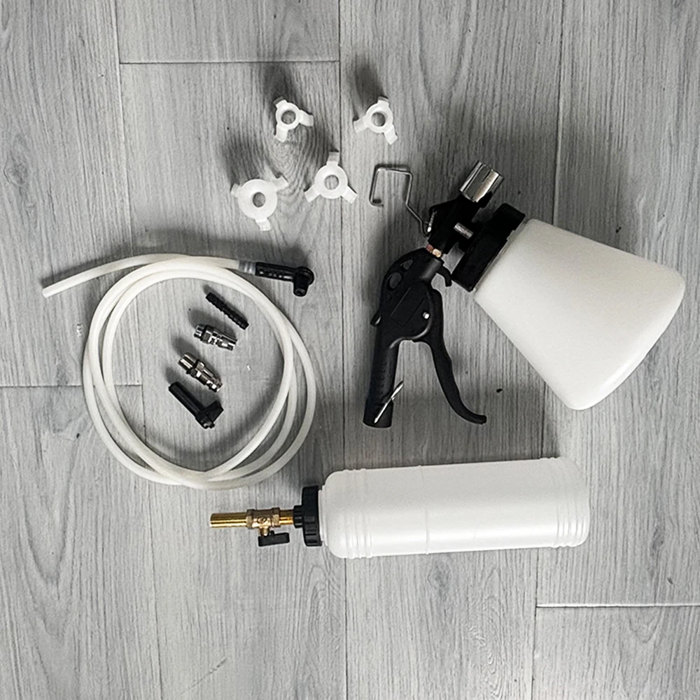 1L 0.75L Car Brake Bleeder Hydraulic Pumping Fluid Pump Kit Oil Change Purge Tank Tubes Repair Tool Truck Motorcycle Accessories