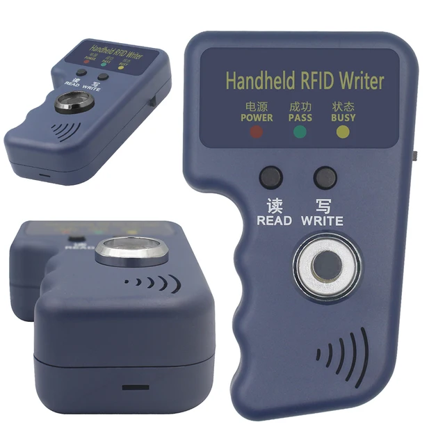 125kHz TM Copier RFID Card Reader Copier Duplicator Handheld RFID Writer for T5577 EM4305 CET5200 TM Chip Cards 4
