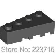 * 왼쪽 날개 벽돌 2X4 * G592 20 pcs DIY 계몽 블록 벽돌 부품 번호 41768 다른 조립품과 호환 Particles33