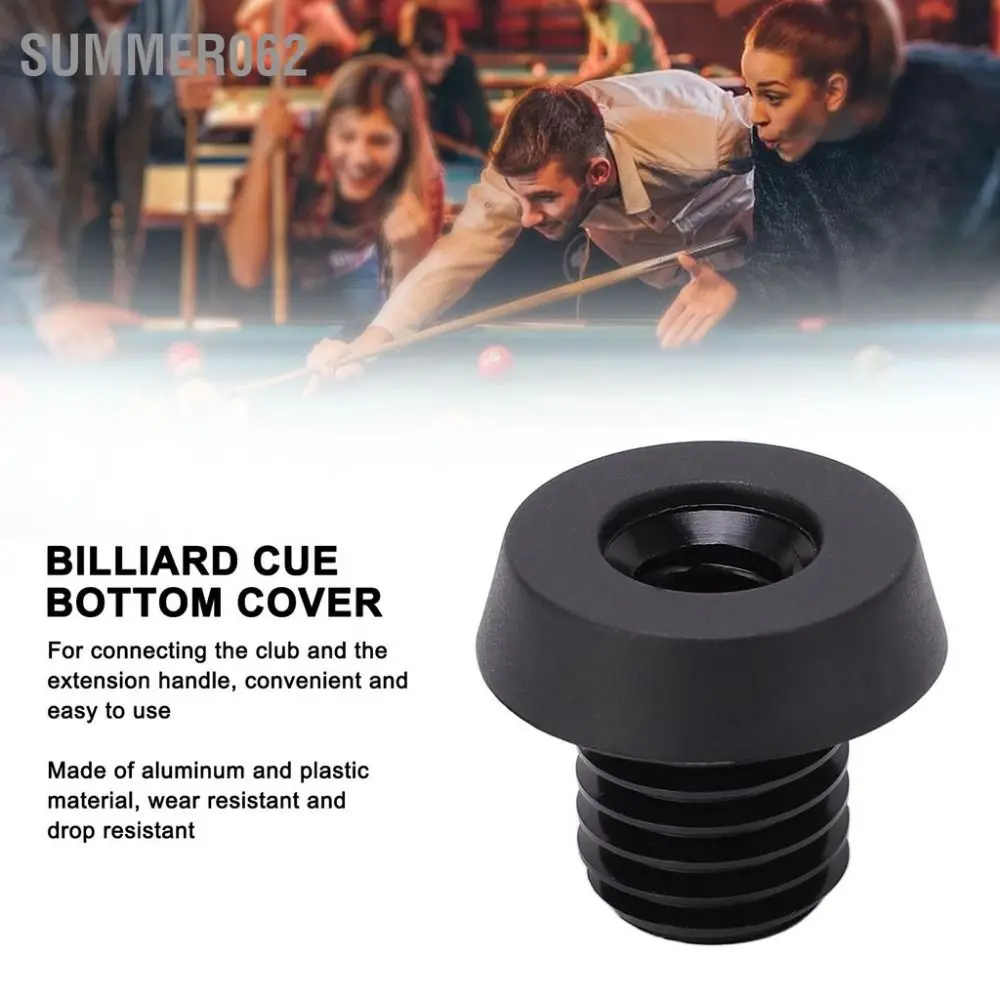 Billiard Cue Bottom Cover Block Butt Billiard Cue Rubber Plug Pool Cue Bottom Bumper Protector For MEZZ/Universal/HOW/PERI