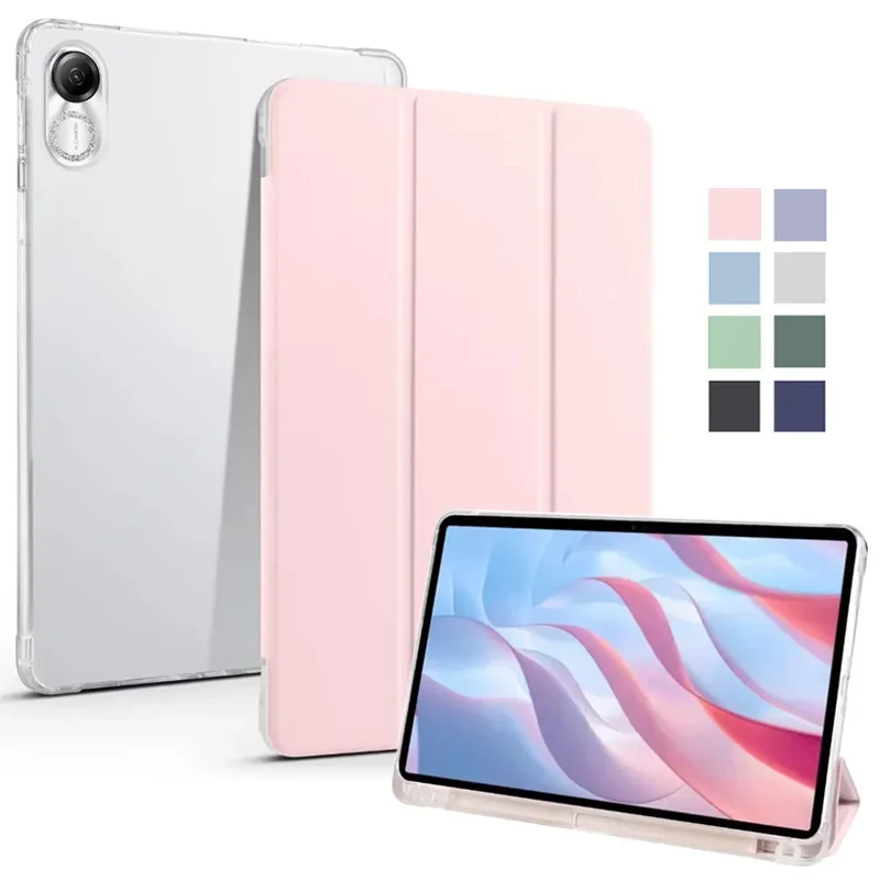 Per Honor Pad X9 Custodia Con Portapenne Trifold Pu Leather Soft Back Stand Smart Tablet Funda Per Honor Pad X9 X 9 Case 11.5 Pollici