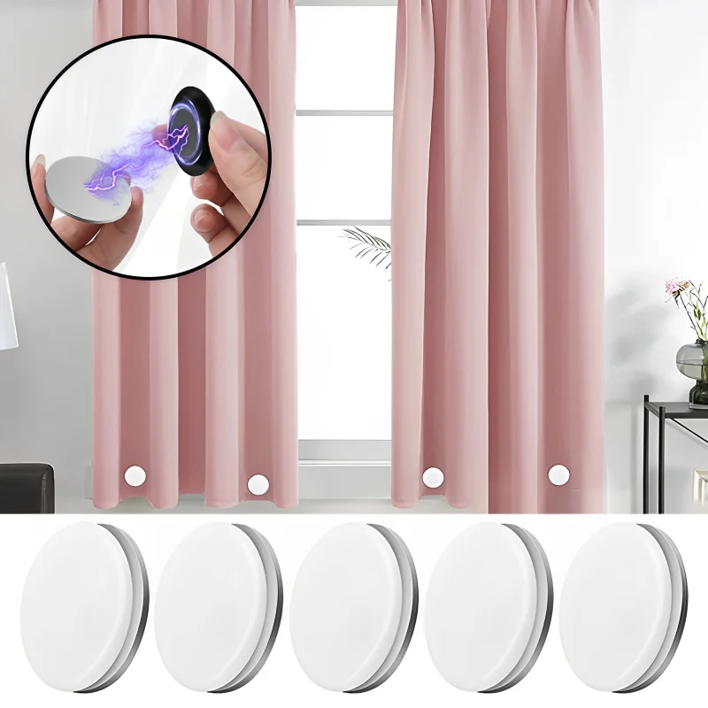 Description Picture 4 of itemStrong Magnetic Curtains Weights Balcony Curtains Windproof Cloth Weights Shower Curtains Magnet Buckle for Fridge Tablecloth