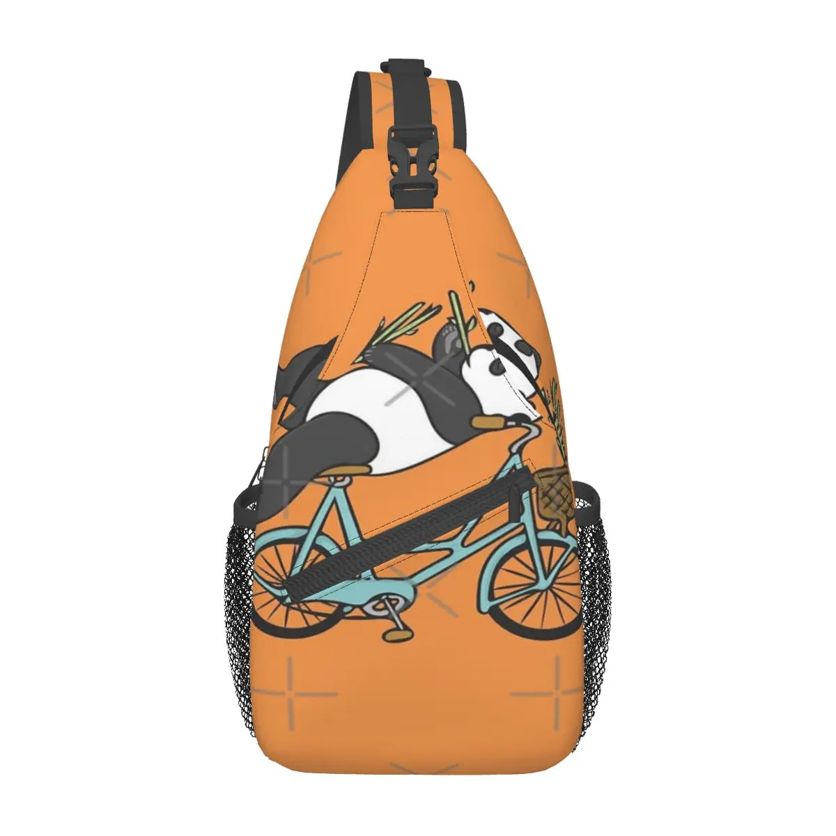 

Bicycling Panda Chest Bag Personalized Polyester fabric Out Nice gift Multi-Style