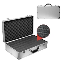 Aluminum Alloy Safety Instrument Storage Toolbox Equipment Toolbox Outdoor Carrying Case With Shock-Absorbing Cotton Inside 1