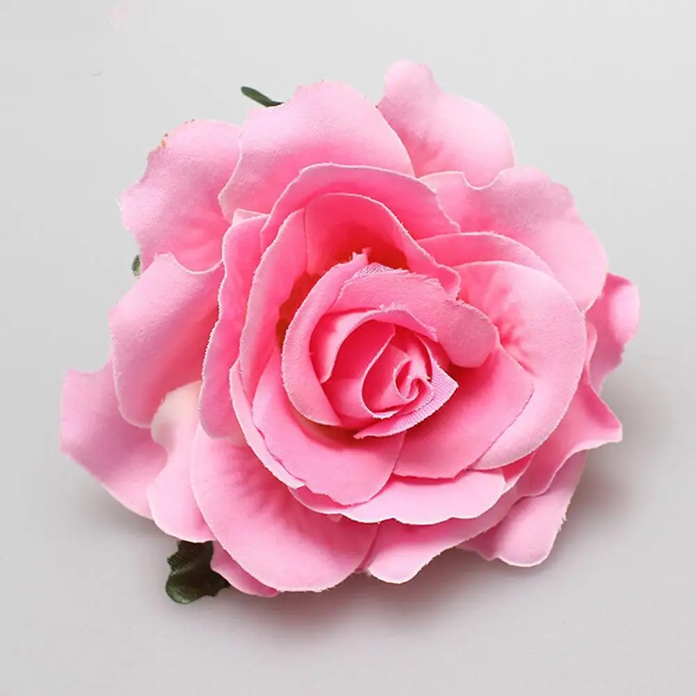 Elegant Bridal Rose Hairpins - Vibrant Floral Wedding & Vacation Hair Accessories