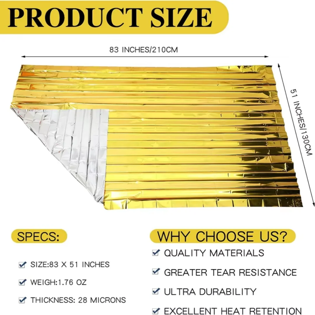 Emergency Thermal Survival Blanket 6