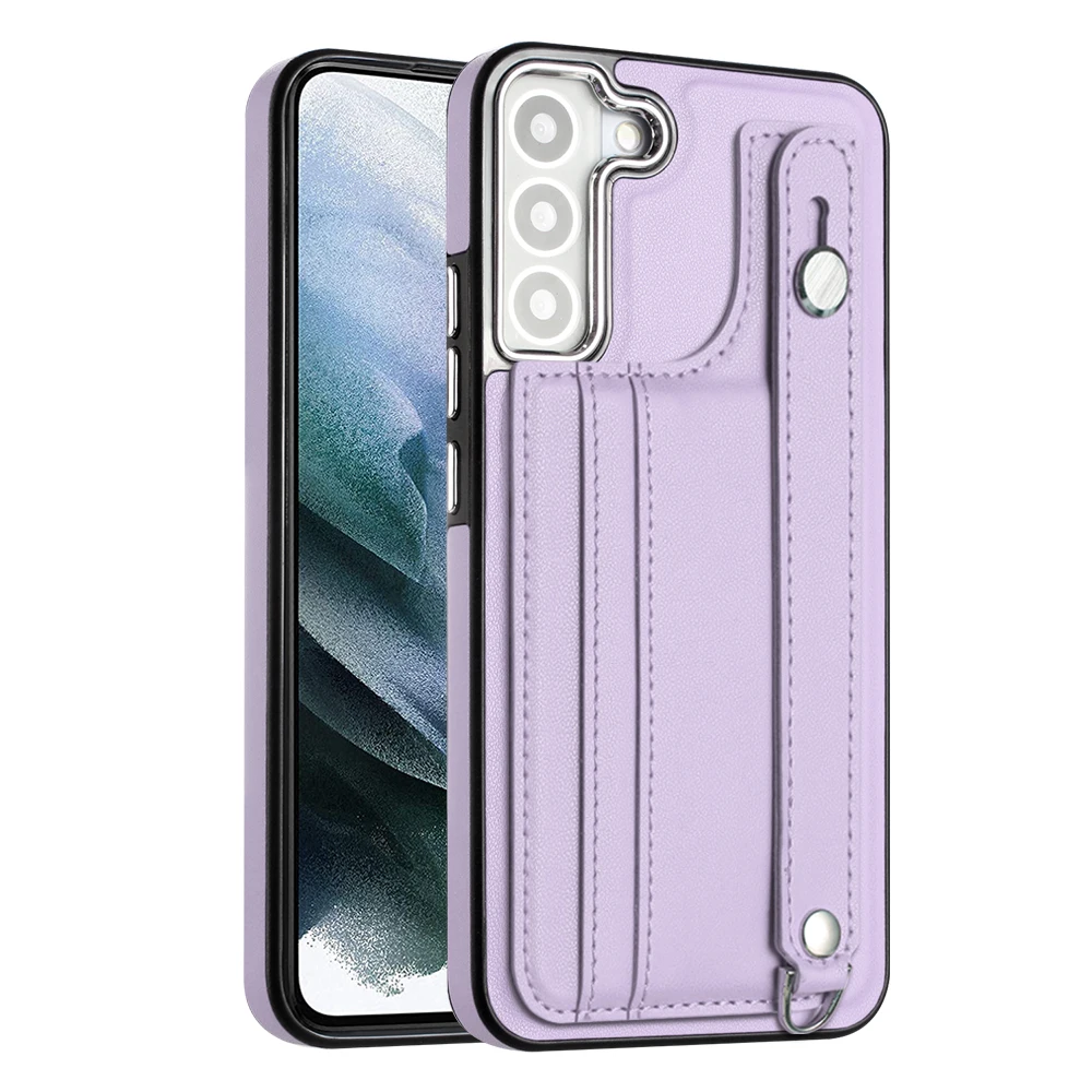 

Тонкий чехол-бумажник из искусственной кожи для телефона Samsung Galaxy S22 Ultra, чехлы S22 + противоударный защитный чехол с держателем для карт S22 Coque