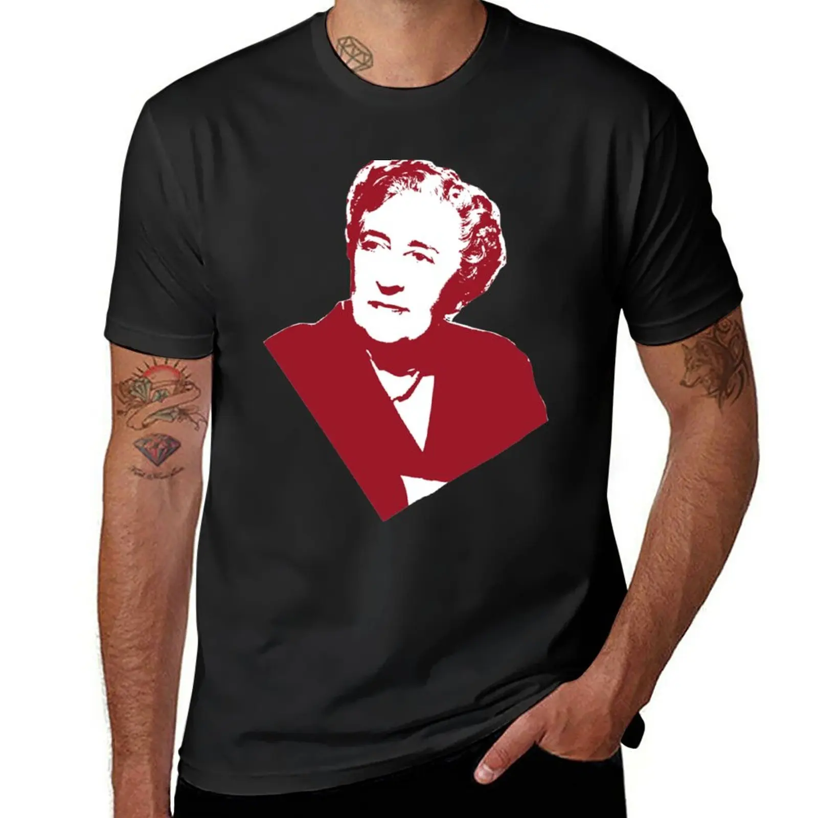 

New agatha vintage art T-Shirt t-shirts man summer top new edition t shirt heavyweight t shirts mens clothes