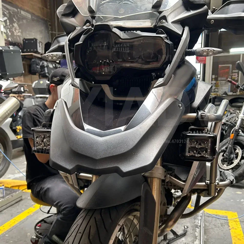 ZaKhs Pour BMW R1200GS LC Adventure ADV 2013-2016 Moto Avant Garde-Boue Bec Carénage Extension Capot Extender Roue Couverture Partie Moto Accessoires