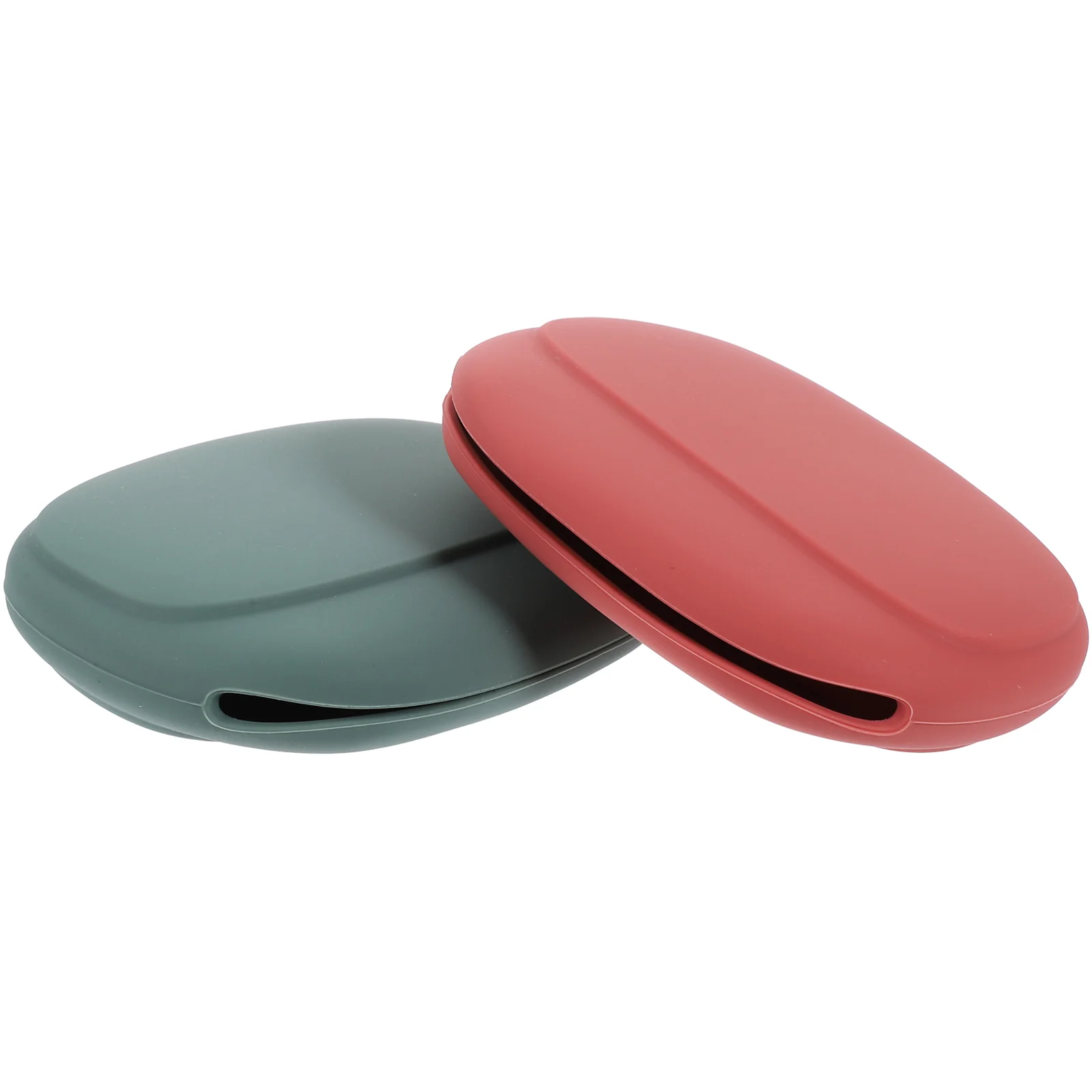 

2 pcs Makeup Sponge Holders Makeup Puff Case Powder Puff Storage Boxes for Travel