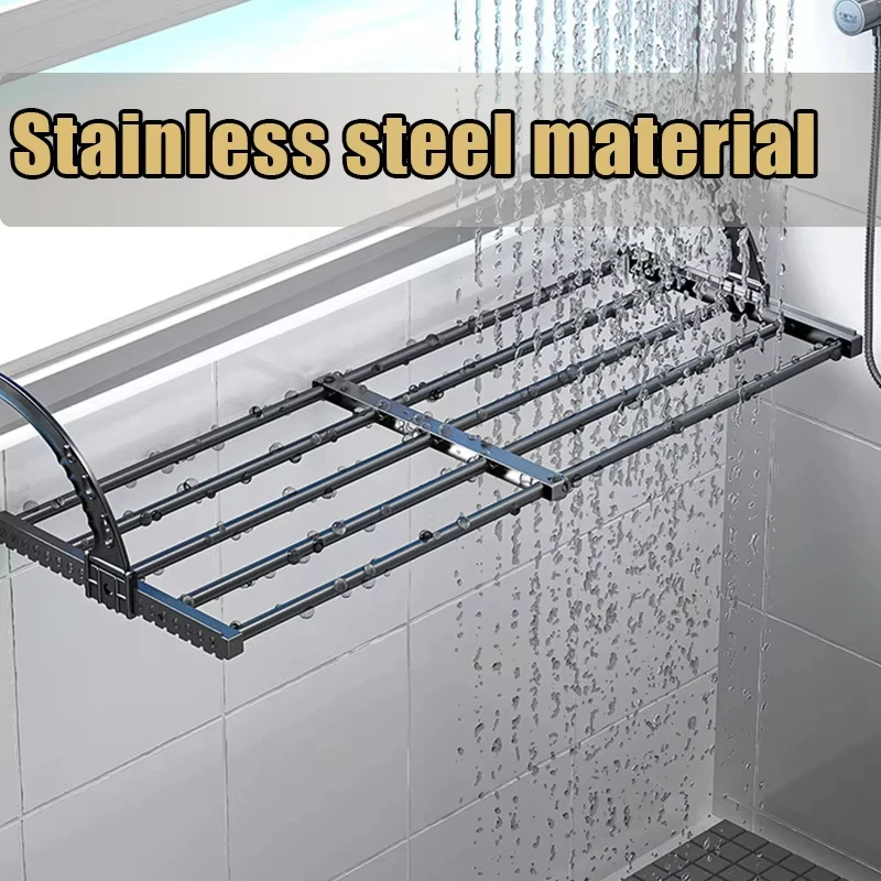 Extendable Clothes Drying Rack for Balcony and Bedroom