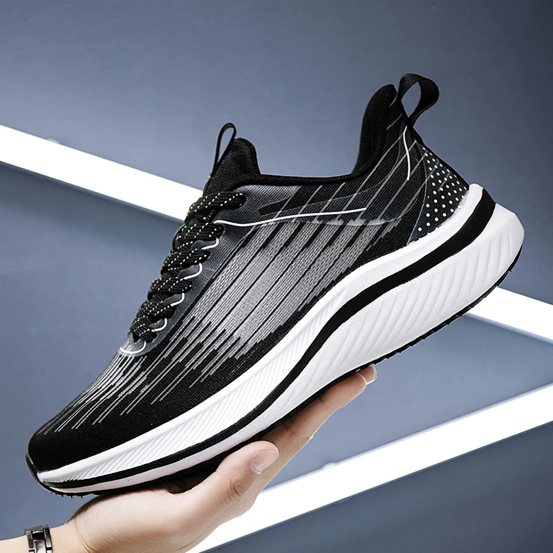 

2023 New Men's Sneakers Sports Shoes Comfortable Breathable Running Shoes Outdoor Couple Athletic Shoes