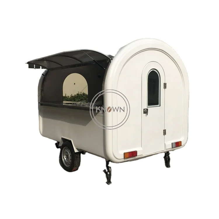 OEM Street snack vending equipment coffee food trailer,hot dog carts,mobile food trucks for sale