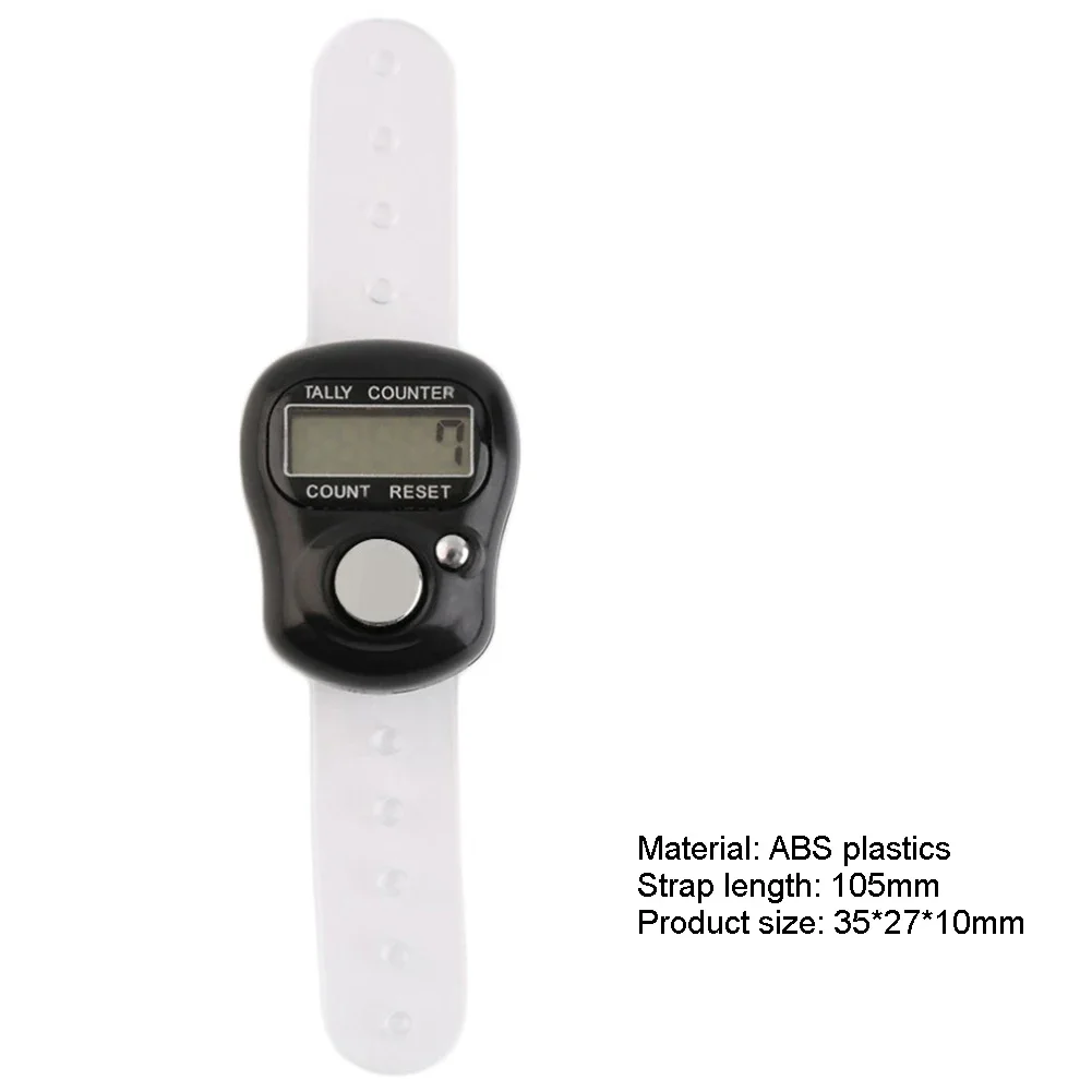Electronic Counter Finger Ring Tally 1-20PCS
