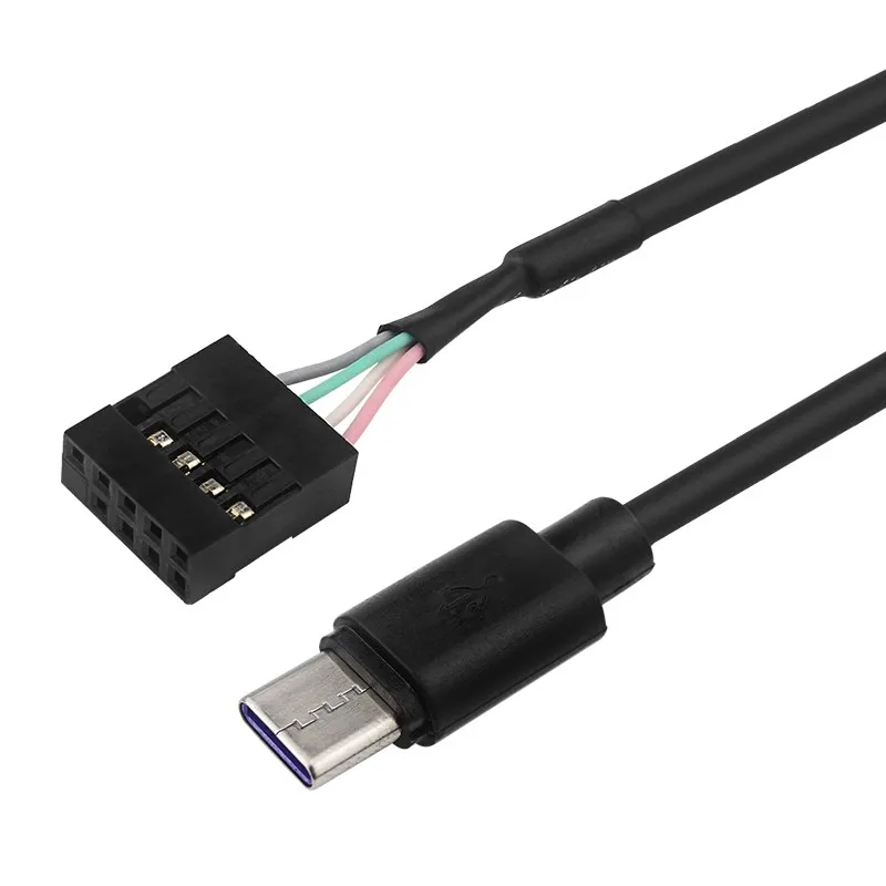 Usb tipo c a 5pin cabo para placa-mãe do computador para usbc tela secundária pc lcd