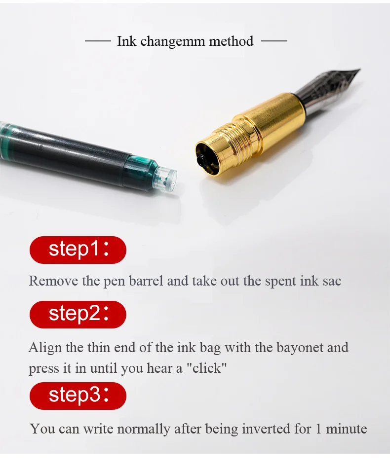 Fountain Pen Ink 30ml/Bottle 10 Colors dye ink refill ink refill