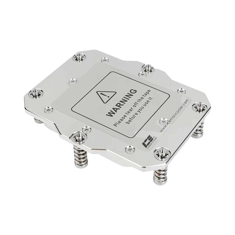 【iceman】 IceManCooler CPU Water Block For AMD Socket SP5 Platform Full